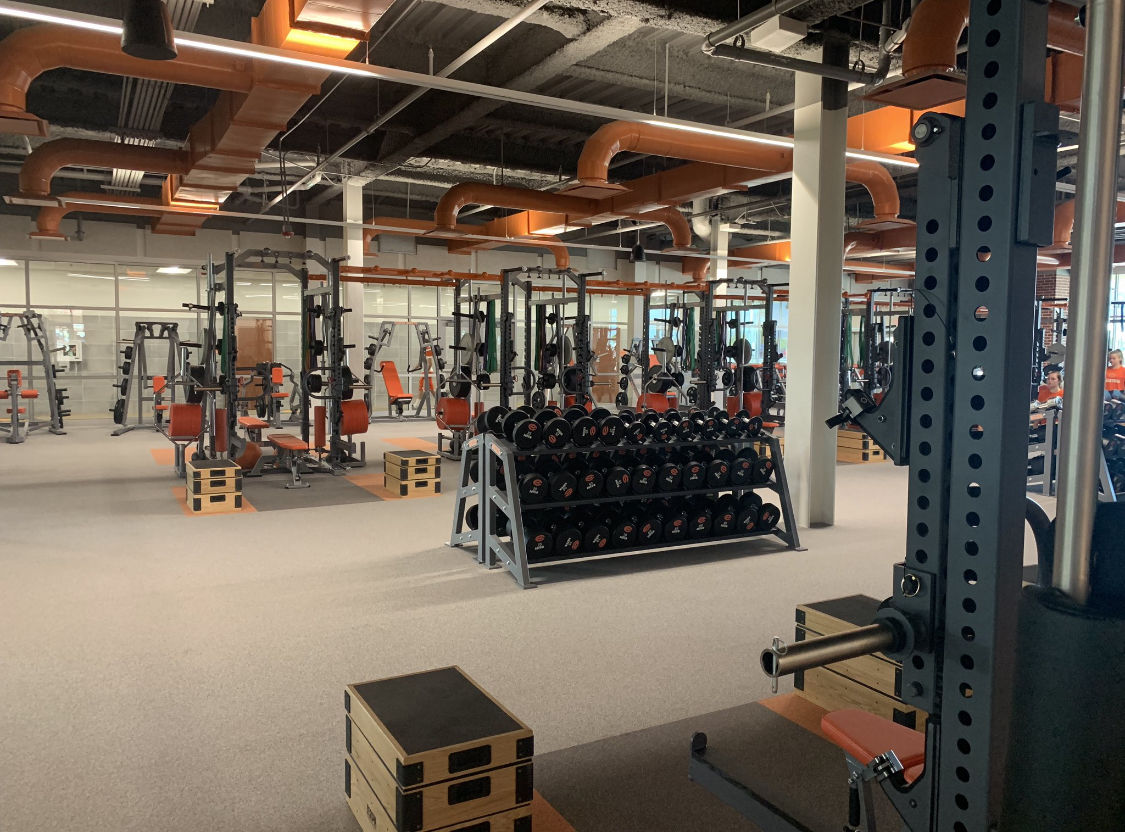 Celina weight room